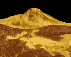Vulkan auf der Venus Maat Mons